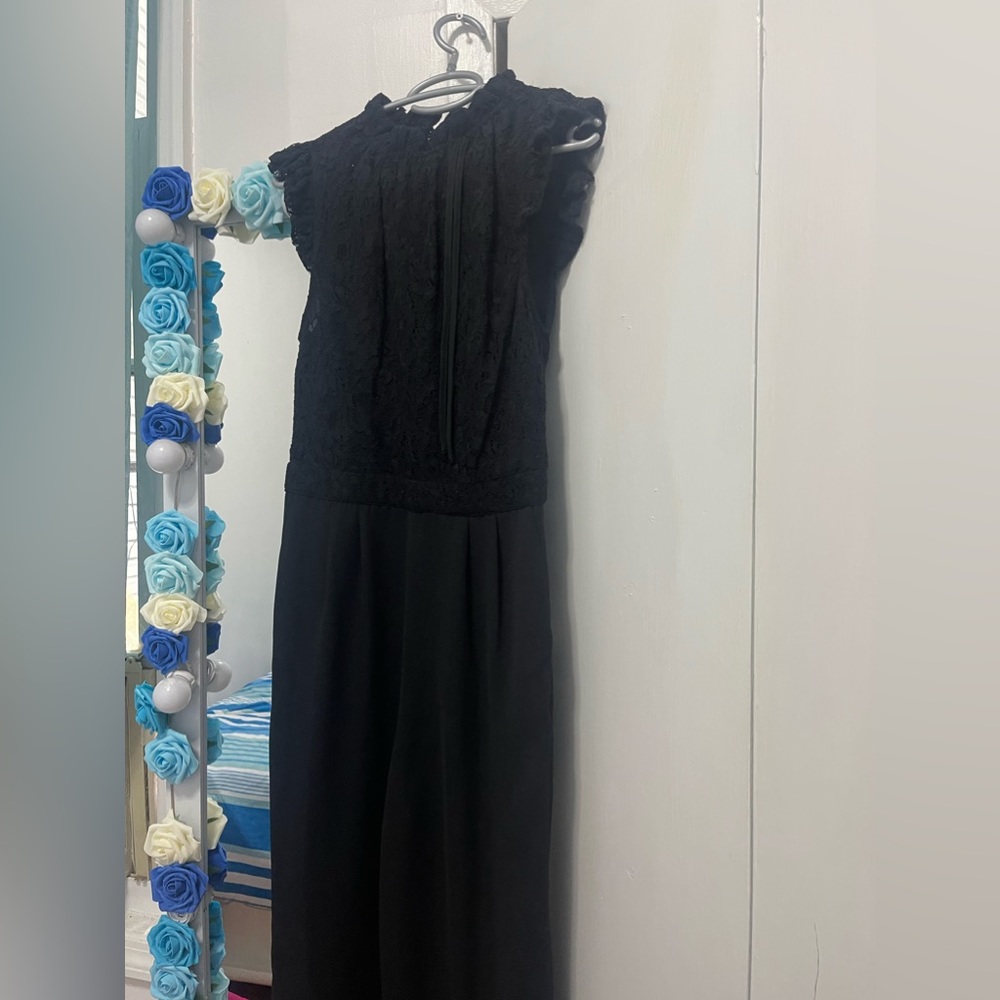 Black formal jumpsuit